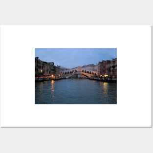 Venice ~Rialto Bridge Posters and Art